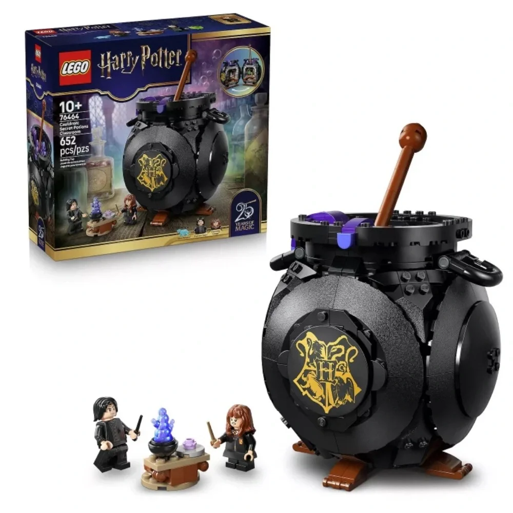 LEGO Harry Potter Magical Cauldron Secret Potions Classroom 76464 652 Pieces 10+